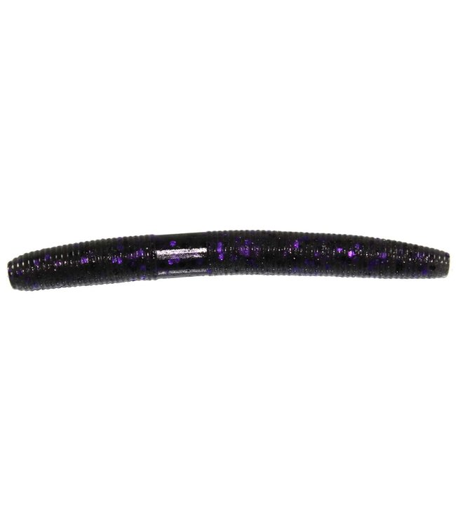 Yamamoto Baits Senko Worm Fishing Bait (Color: Black w/ Large Blue