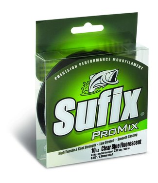 Sufix ProMix Fishing Line Clear Blue 330 Yard