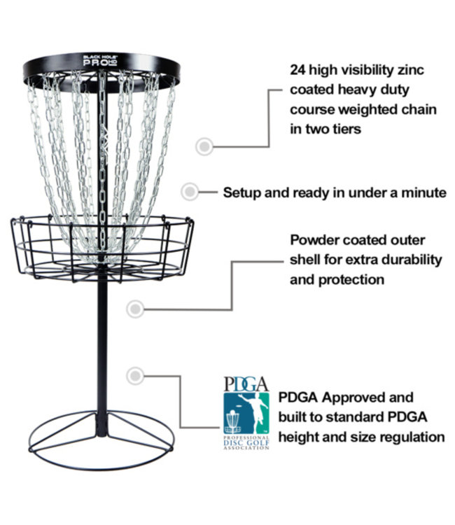 MVP Black Hole Pro Hd Basket