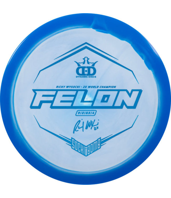 Dynamic Discs Fuzion Orbit Felon Ricky Wysocki Sockibomb Stamp