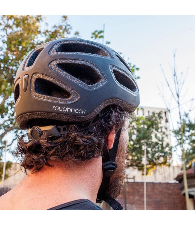 Freetown Roughneck Adult Bicycle Helmet Red M 53-58cm