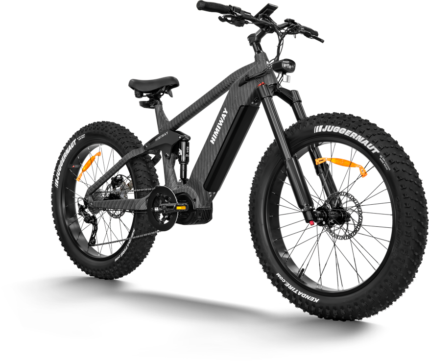 Himiway Cobra Pro Full Suspension Electric Mountain Bike Battlefield