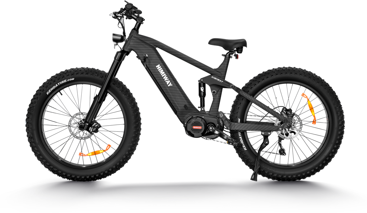 Himiway Cobra Pro Full Suspension Electric Mountain Bike Battlefield