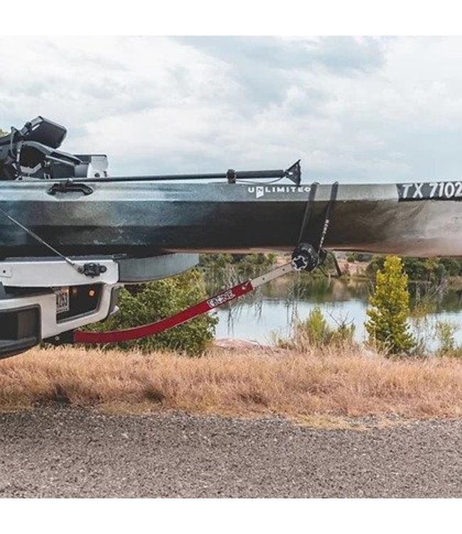 booneDOX Groovy T-bone Truck Bed Extender For Kayaks With Gear Track System