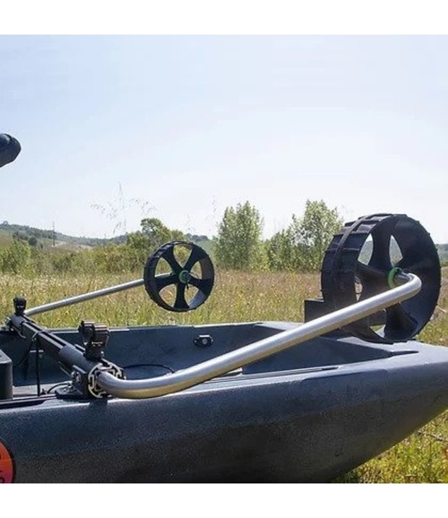 booneDOX Groovy Landing Gear Track Mount Wheel Kit