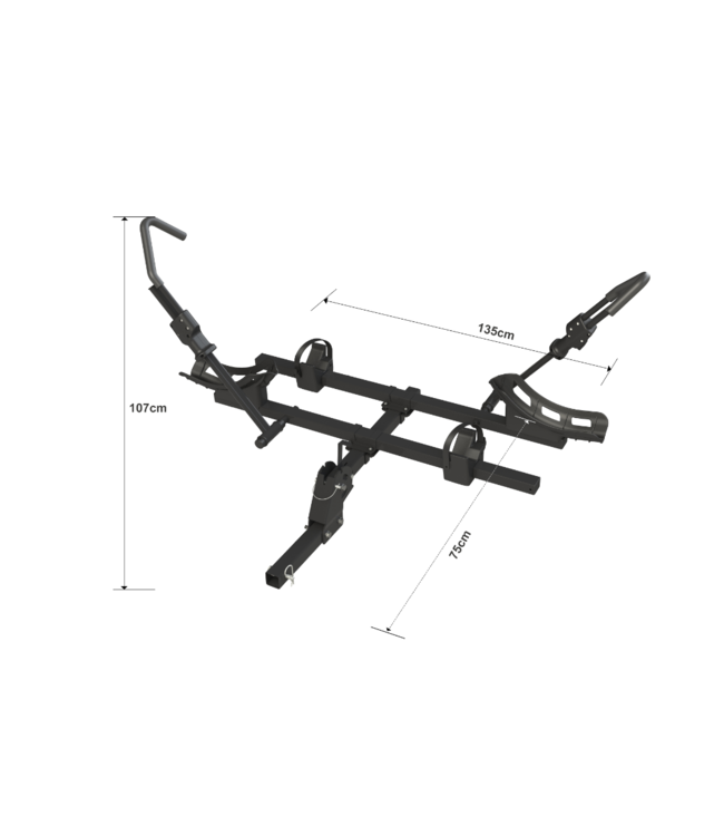 Himiway Fat Tire E-bike Hitch Rack