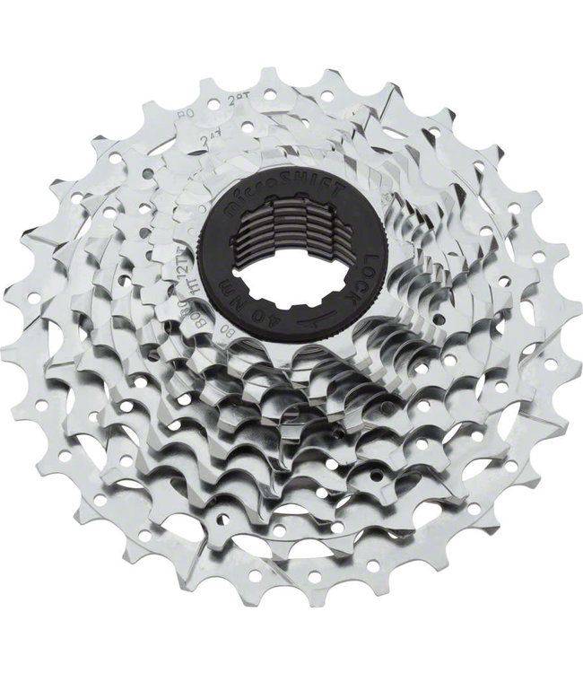 Microshift H10 Cassette - 10 Speed 11-34t Chrome Plated