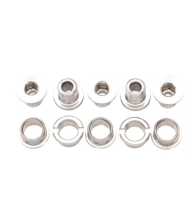 Bicycle Alloy Single Chainring Bolts