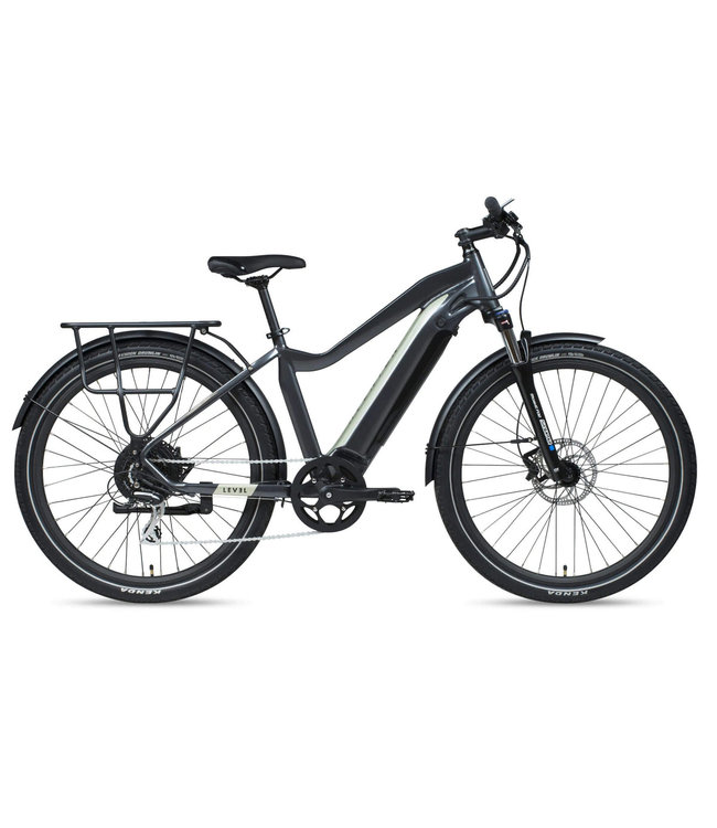 Aventon Level Commuter E-Bike Stone Grey