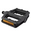 Pure Cycles Pure Cycles Nylon Platform Bicycle Pedals 9/16 Blk