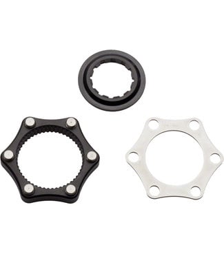 Problem Solvers Problem Solvers Center Lock to 6-Bolt Rotor Adapter Kit - QR and 12mm Axle