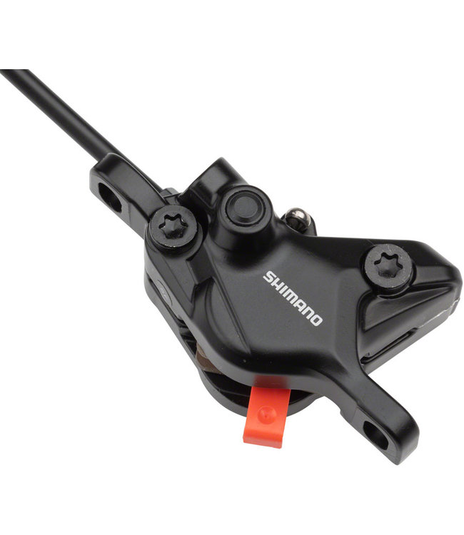 Shimano Deore Bl-M4100/Br-Mt410 Disc Brake And Lever - Rear Hydraulic Resin Pads Gray