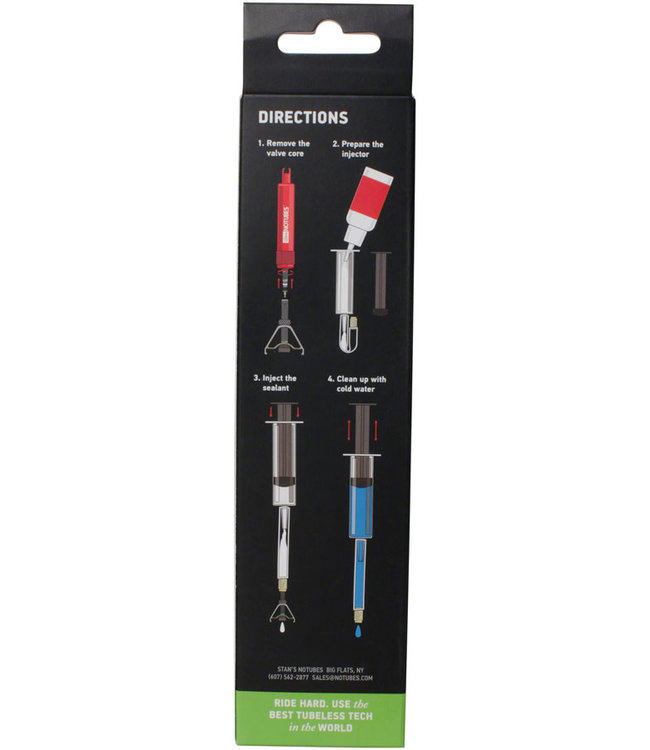 Stan's NoTubes Tire Sealant Injector Syringe - Presta Schrader