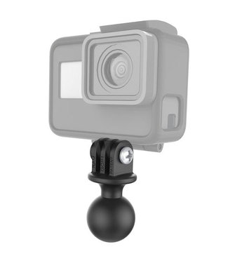 Hobie Ram 1" B-Size Ball Adapter for Go Pro and Action Cameras