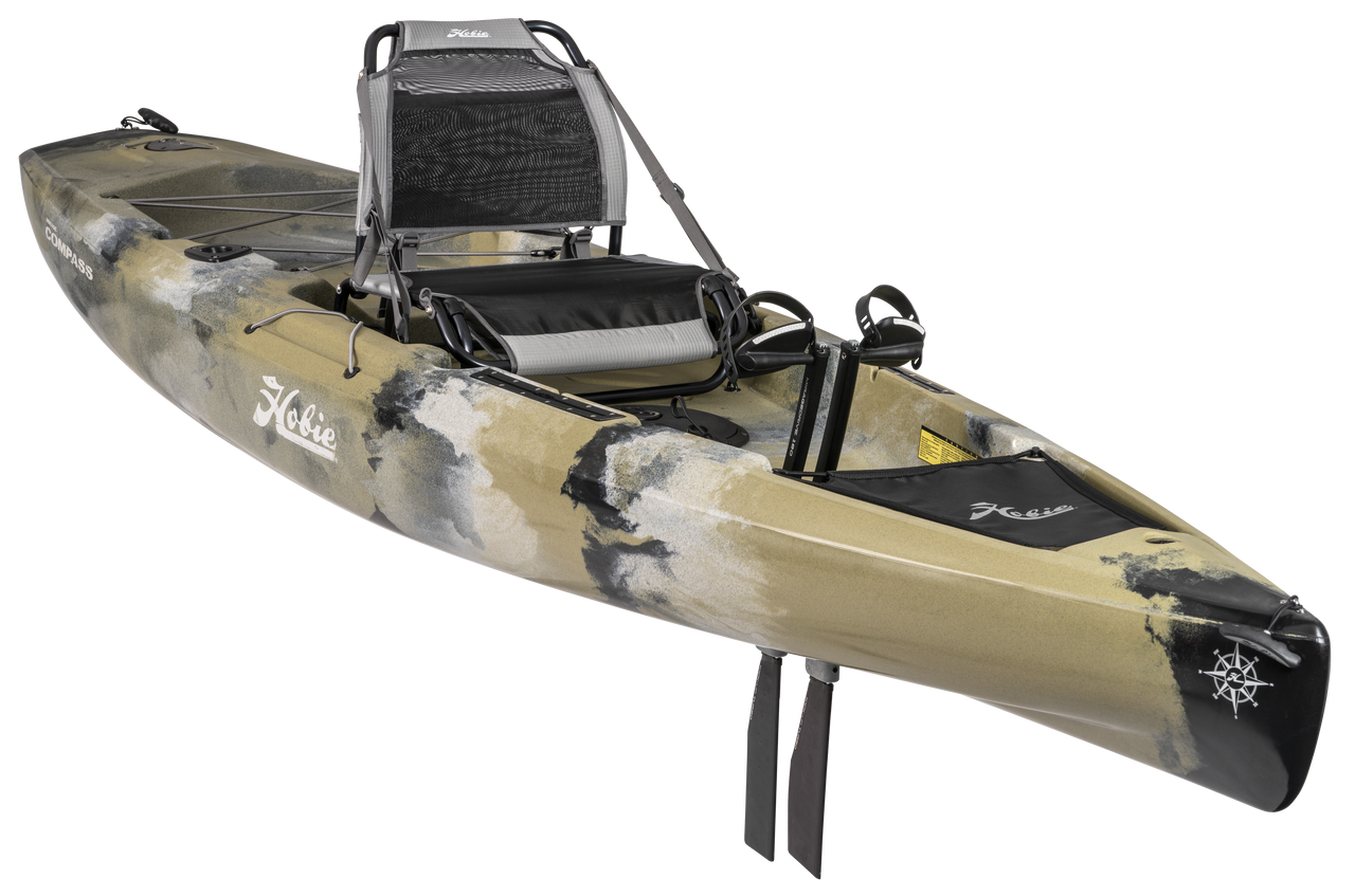 Hobie Compass DLX with 180 Mirage and Kick Up Fins Battlefield Outdoors