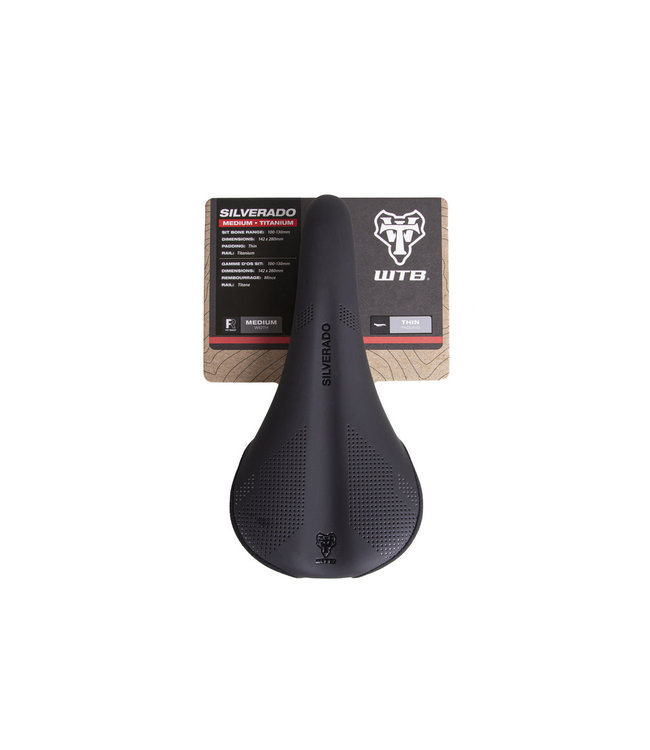 WTB Silverado Steel Medium Saddle