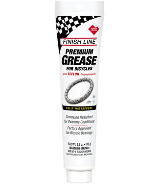 Finish Line Premium Bicycle And Kayak Grease With Teflon 3.5oz Tube