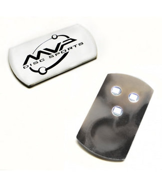 MVP Discs Tri-Lit LED Light Set for Night Disc Golf (Pack of 10)