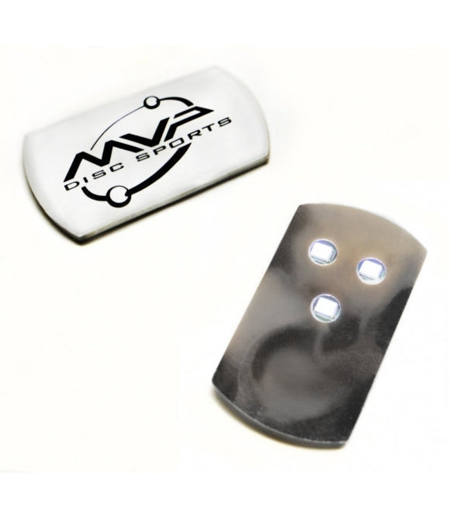 MVP Tri-Lit LED Light Set for Night Disc Golf (Pack of 10)