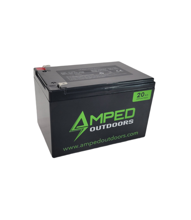 Amped Outdoors 12V Lithium Ion Battery – Bear's Den Fly Fishing Co.