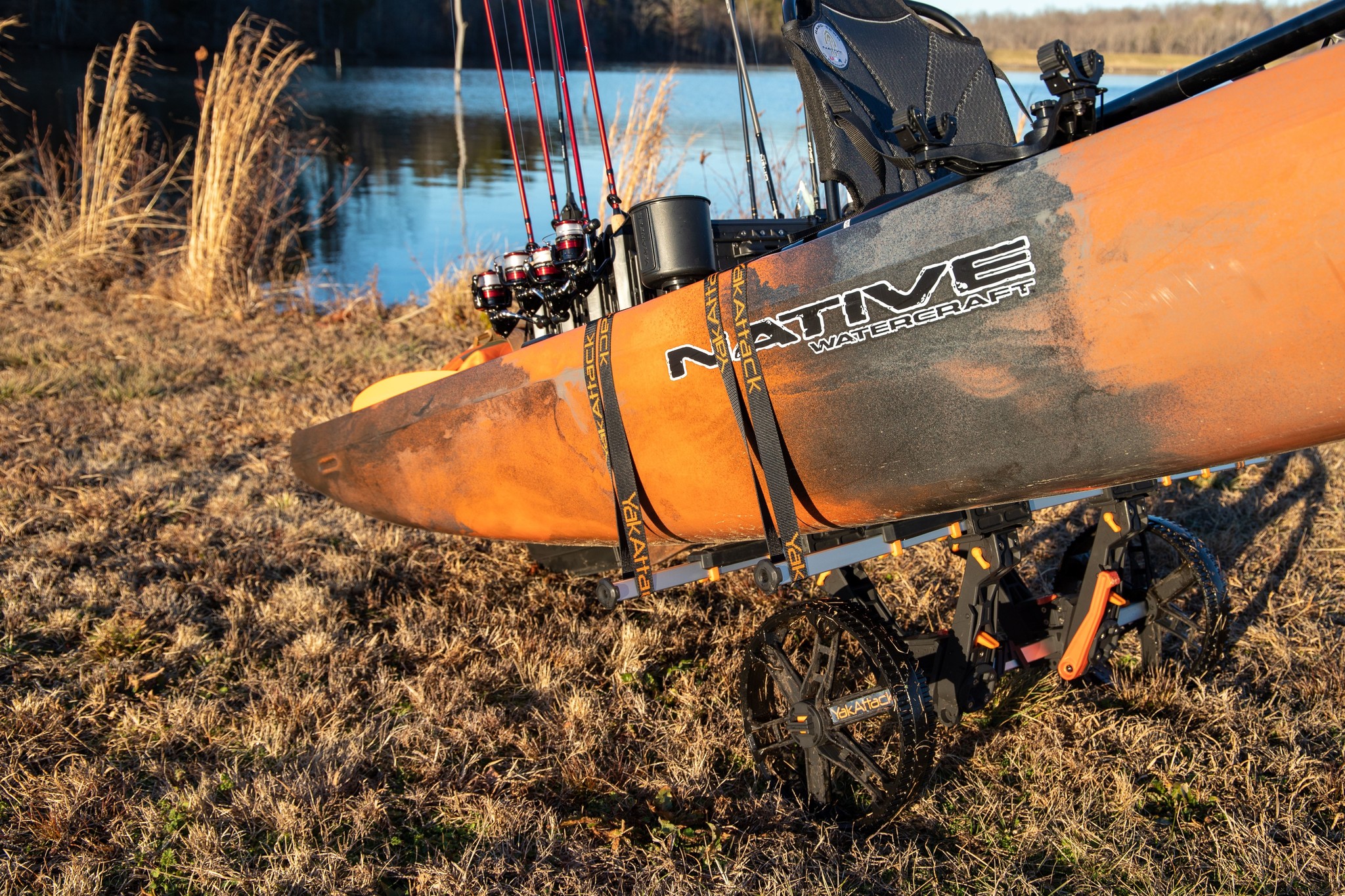 YakAttack TowNStow Barcart Kayak Cart Battlefield Outdoors