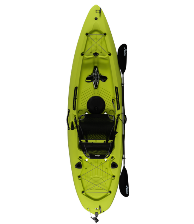 Hobie Passport 10.5 Mirage Drive with Kick Up Fins Kayak Battlefield