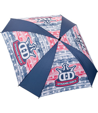 Dynamic Discs 60" ARC Umbrella - Scratched Red and Blue