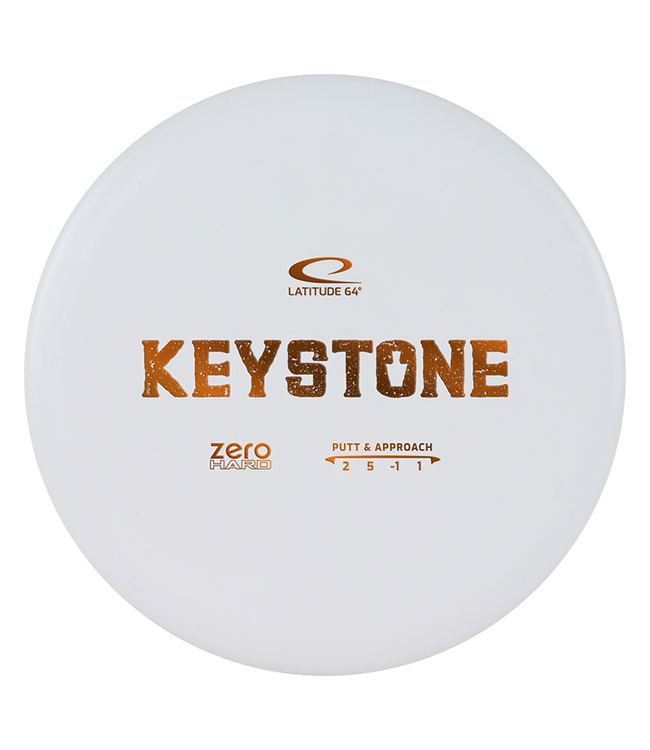 Latitude 64 Zero Hard Keystone Putt and Approach Disc