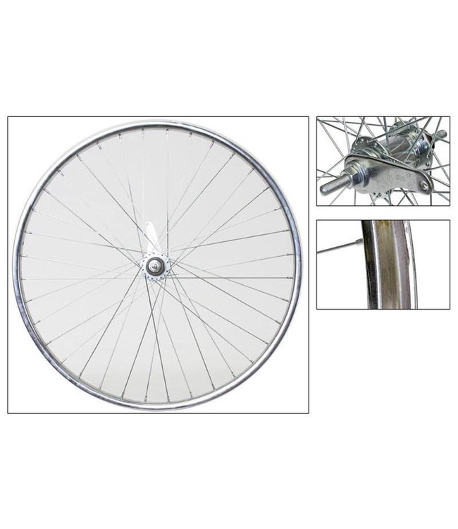 Single Speed Bicycle Wheel Steel 26 X 1.75 Coaster Brake