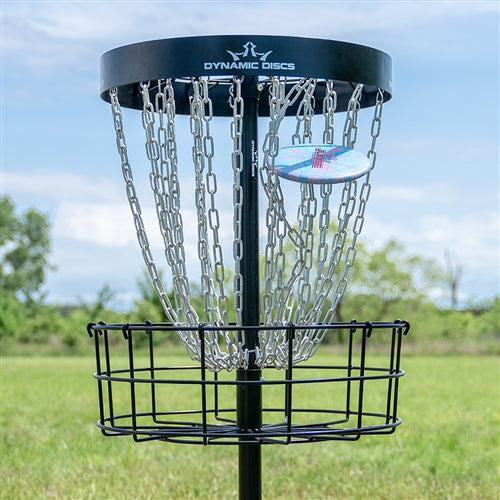 Dynamic Discs Recruit Portable Disc Golf Basket Battlefield Outdoors
