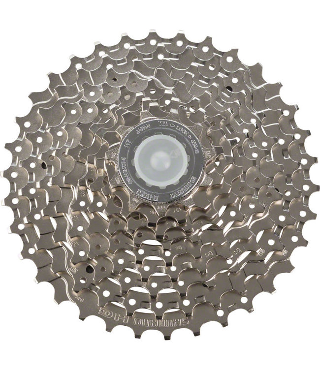 Shimano Alivio CS-HG400 Cassette - 9 Speed 11-34t Silver Nickel Plated