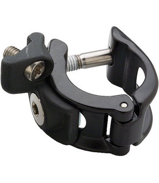 SRAM MatchMaker X Cockpit Clamp - Left, Black, With Ti Bolts