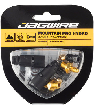 Jagwire Pro Disc Brake Hydraulic Hose Quick-Fit Adaptor for Shimano Deore and Deore LX