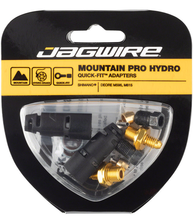 Jagwire Jagwire Pro Disc Brake Hydraulic Hose Quick-Fit Adaptor for Shimano Deore and Deore LX