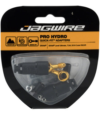 Jagwire Pro Quick-Fit Adapters for Hydraulic Hose - Fits Code R/RSC and Level TLM/Ultimate