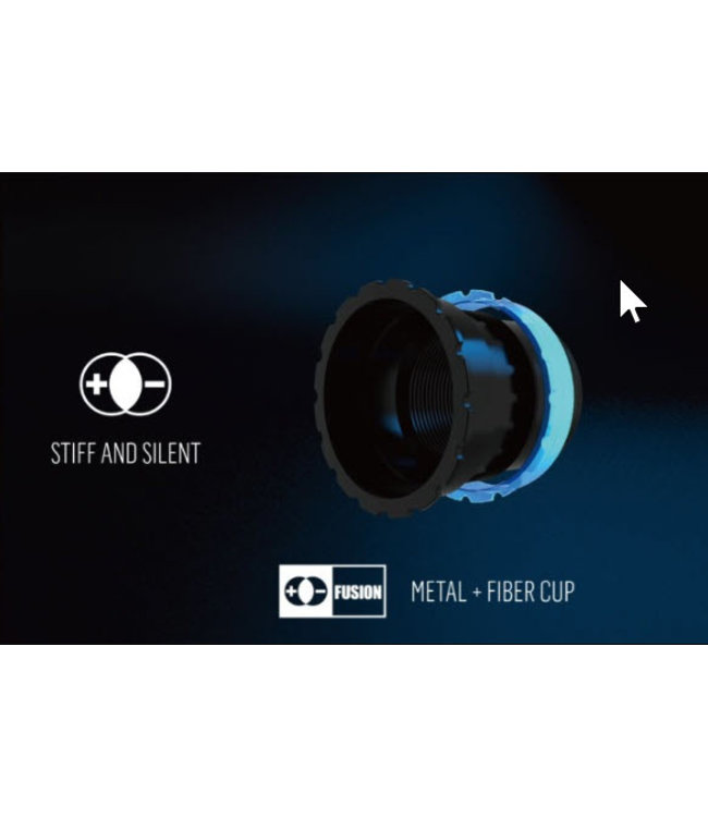 Token Ninja TF4630 Press Fit Double-Thread Bottom Bracket - PF30/BB386/BB392 BB30 Black