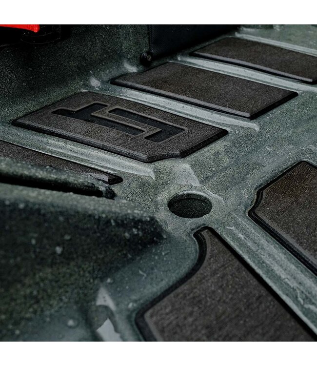 Crescent Kayaks Litetackle II Deck Pad Kit Cockpit Charcoal