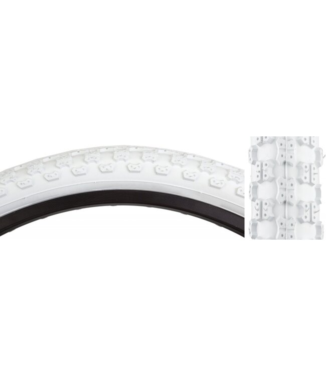 Sunlite MX3 Bicycle Tire 16x1.75 White