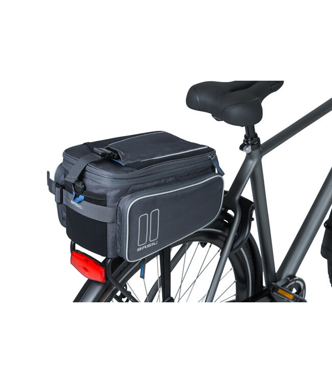 Basil Trunk Sport Design Bicycle Trunk Bag Gray
