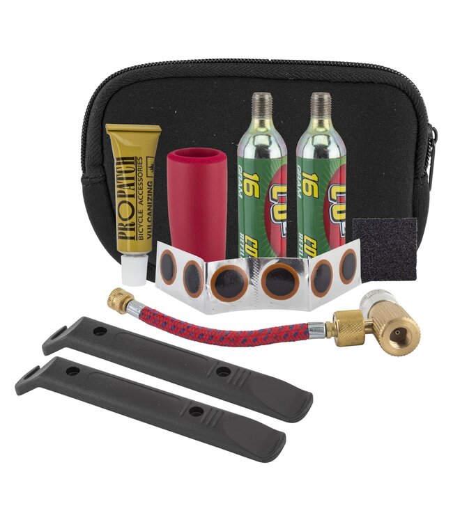 Mr. Tuffy Road Bike Emergency Repair Kit w/CO2 Battlefield Outdoors
