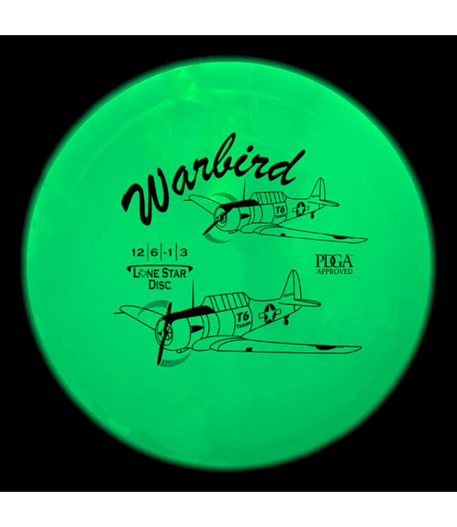 Lone Star Discs Glow Warbird Distance Driver