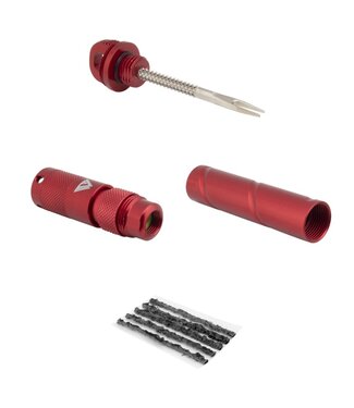 KOM CYCLING KOM Tubeless Tire Repair Kit PRO - Red