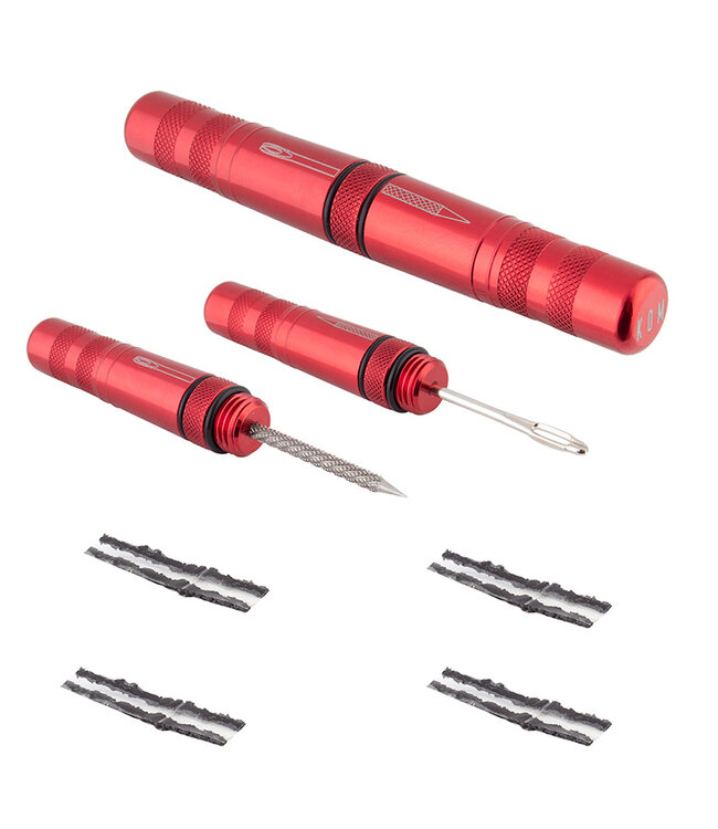 KOM Tubeless Repair Kit - Red