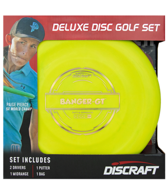 Discraft Deluxe Beginer Disc Golf Set