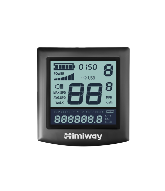 Himiway E-Bike Replacement Power Button LCD Display