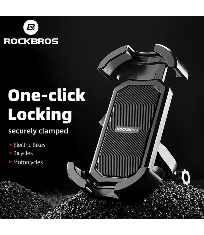 ROCKBROS Bicycle Handlebar Cell Phone Holder