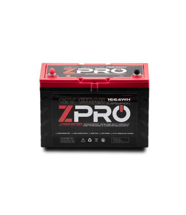 ZPRO 12 Volt Lithium Battery For Fishfinder and Boat Kayak Motor