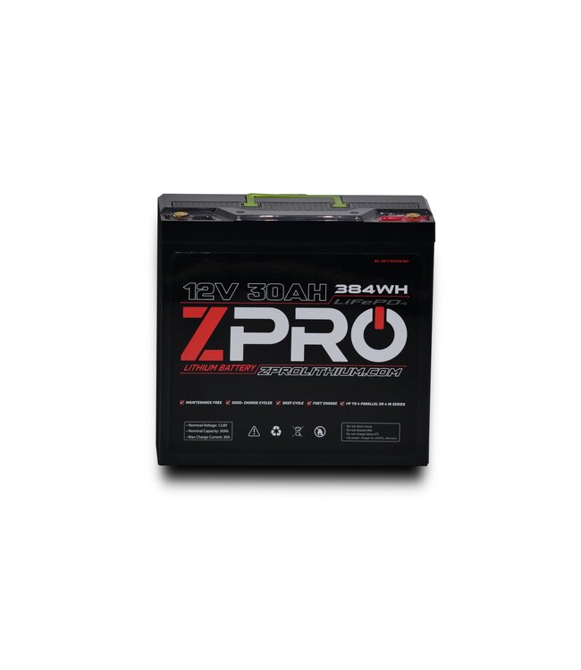 ZPRO 12 Volt Lithium Battery For Fishfinder and Boat Kayak Motor