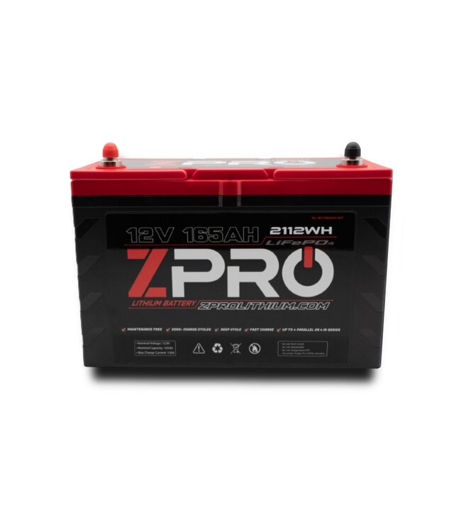 ZPRO 12 Volt Lithium Battery For Fishfinder and Boat Kayak Motor