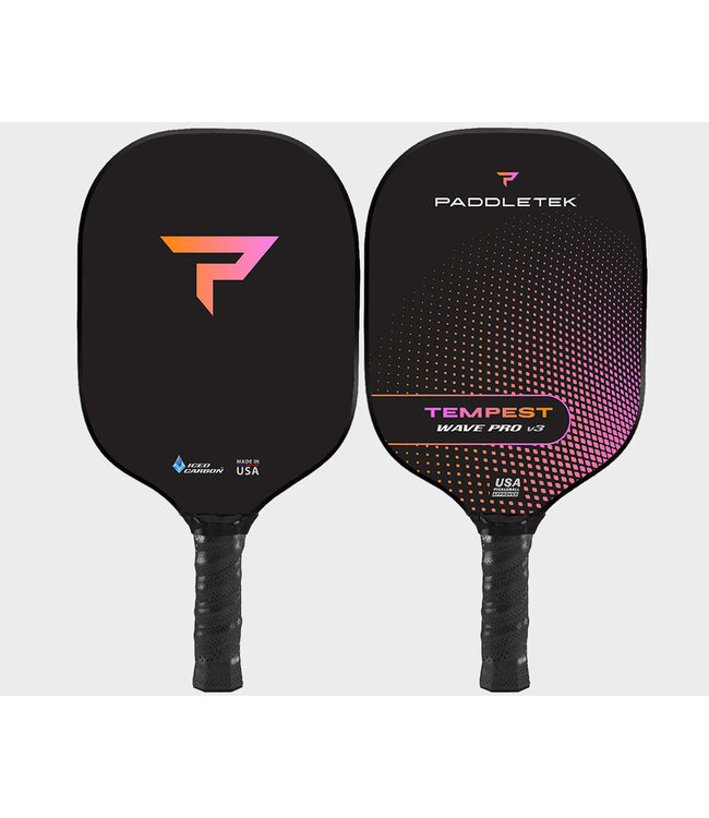 PaddleTek Tempest Wave Pro V3 Pickleball Paddle